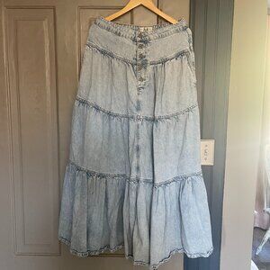 We The Free Denim Maxi, Witchy vibes